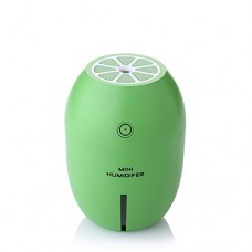 Humidifier LED Night Light USB Mini Ultrasonic Cool Mist Humidifier for Home Bedroom Office Car (Green) - B06X6GPFD1